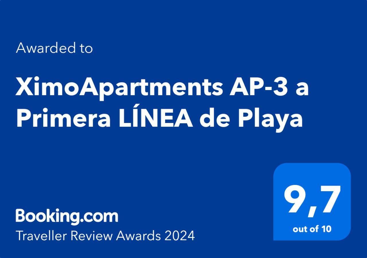 Ap-3 Ximoapartments A Primera Linea Playa & Chimenea オリーバ エクステリア 写真